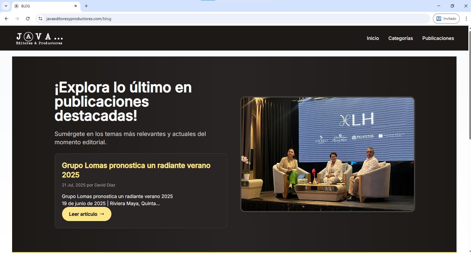 JAVA Editores & Productores